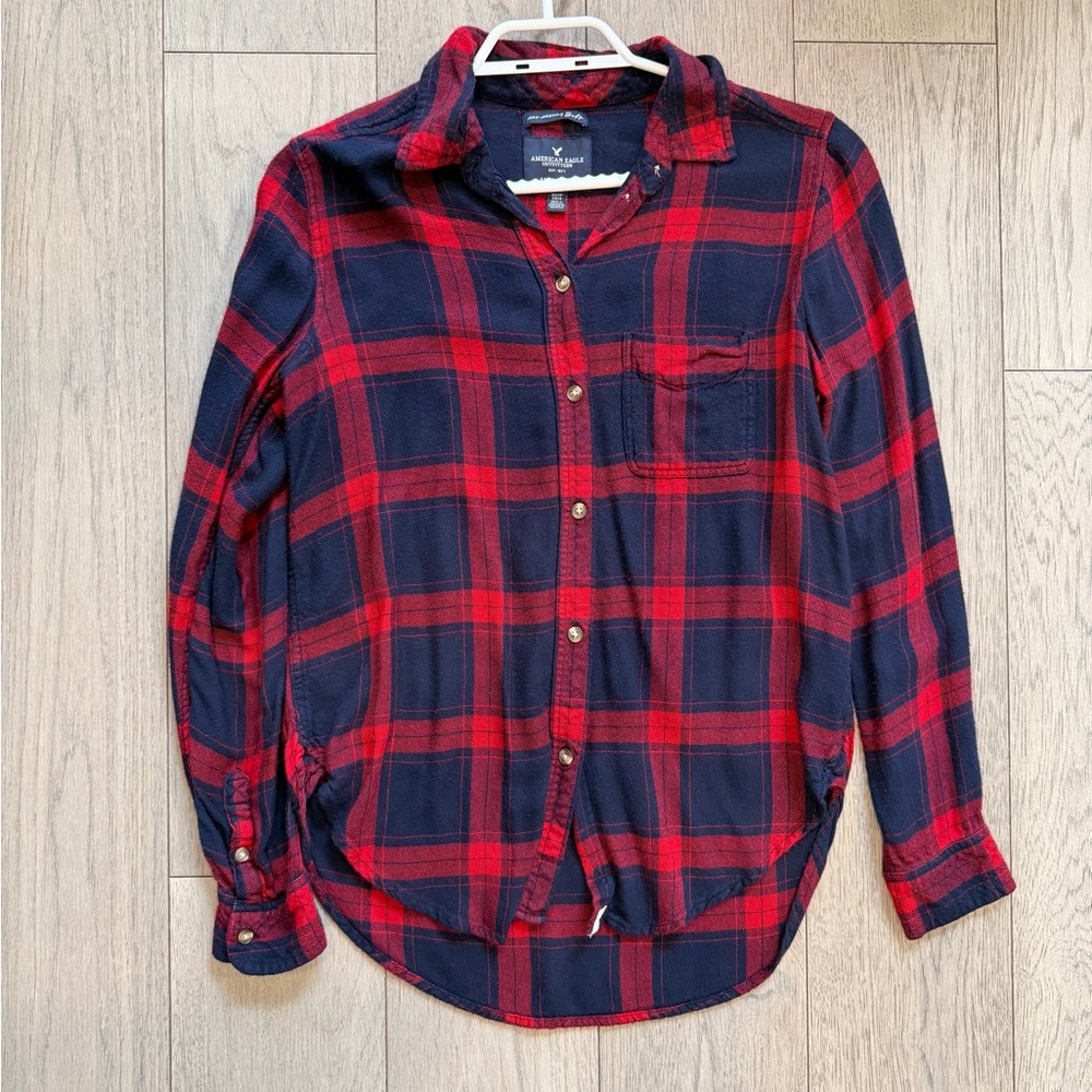 American Eagle Boyfriend Fit Flannel